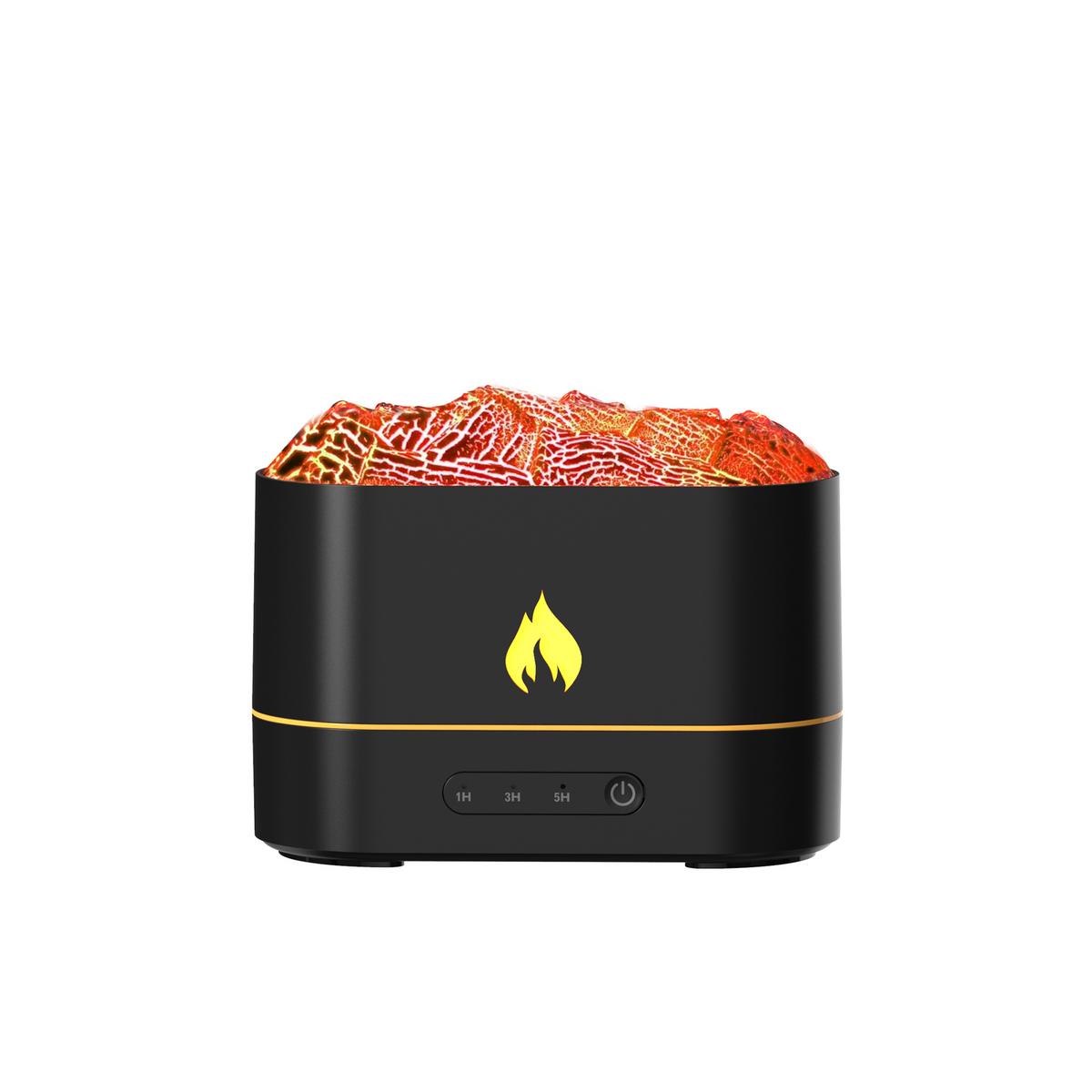 3D Flame Aroma Essential Oil Diffuser Blue Lava