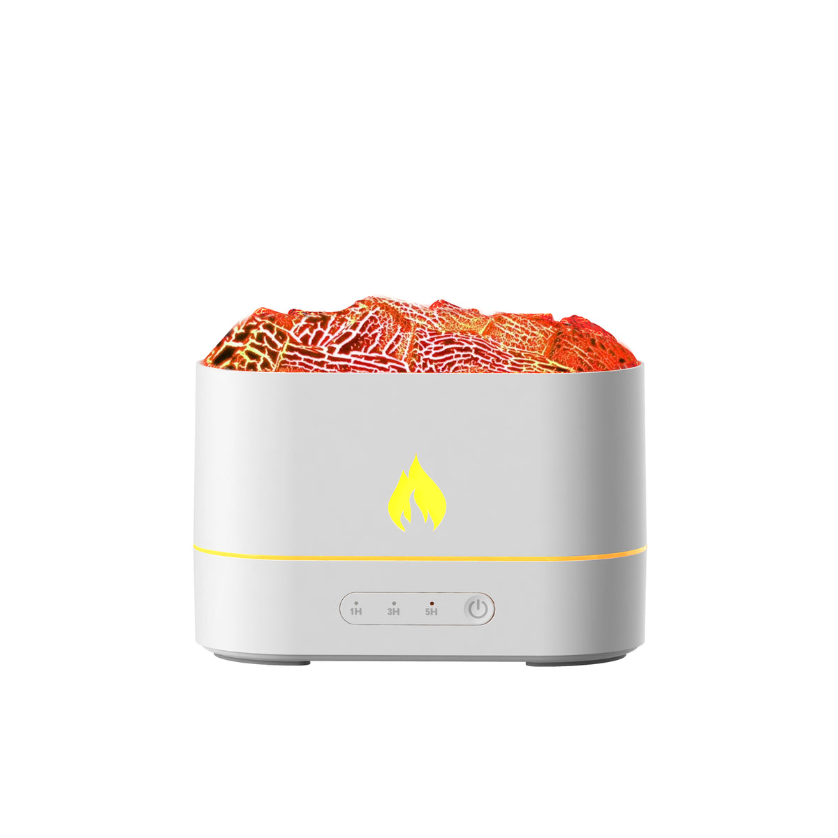3D Flame Aroma Essential Oil Diffuser Blue Lava