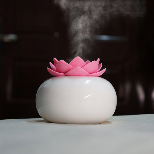 Lotus Diffuser Made With Real Glass 
