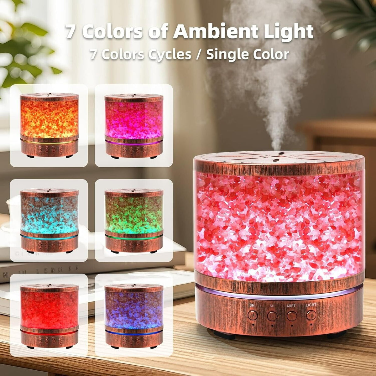Himalayan Salt Lamp/Ultrasonic Diffuser