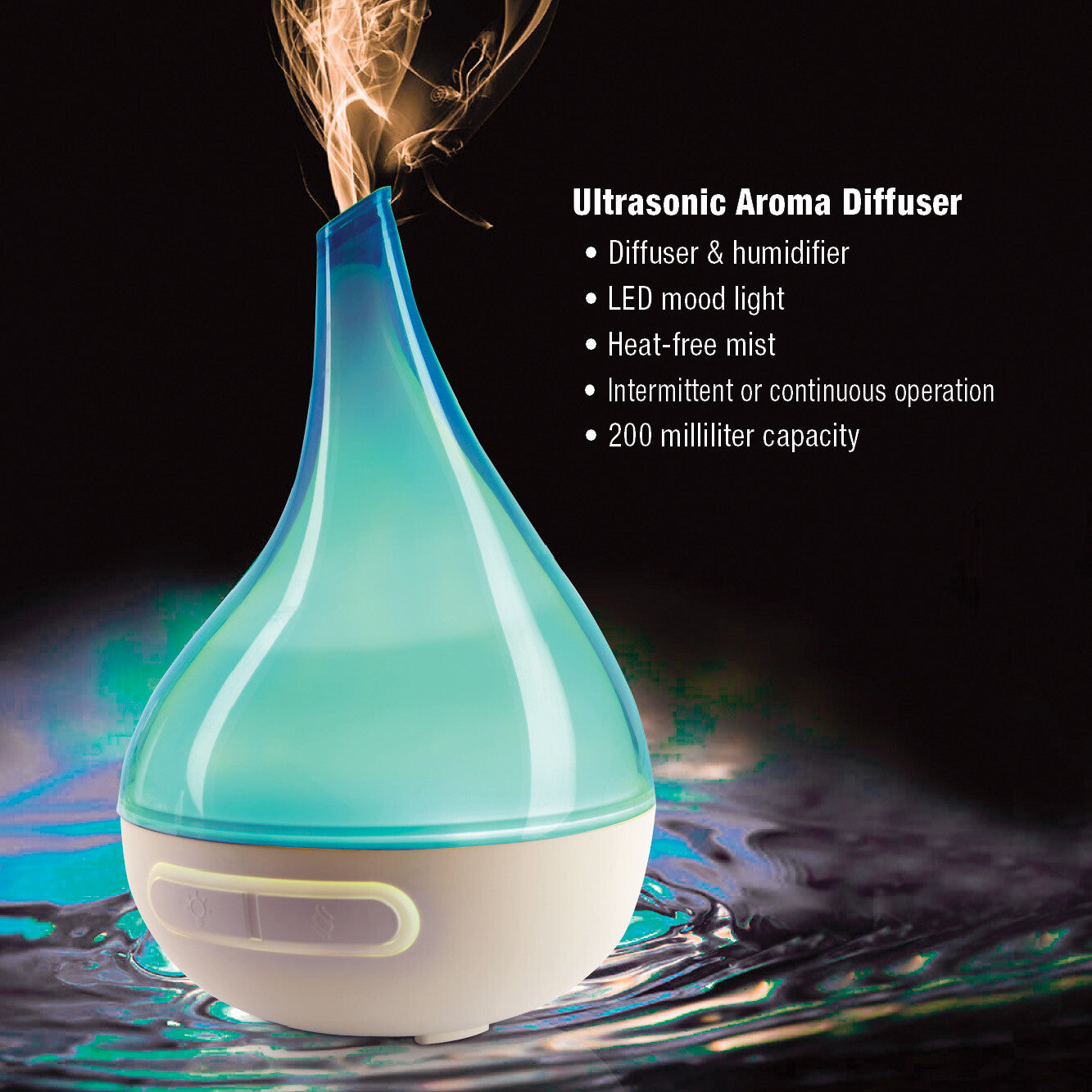 Ultrasonic Aroma Essential Oil Diffuser for Aromatherapy Benefits