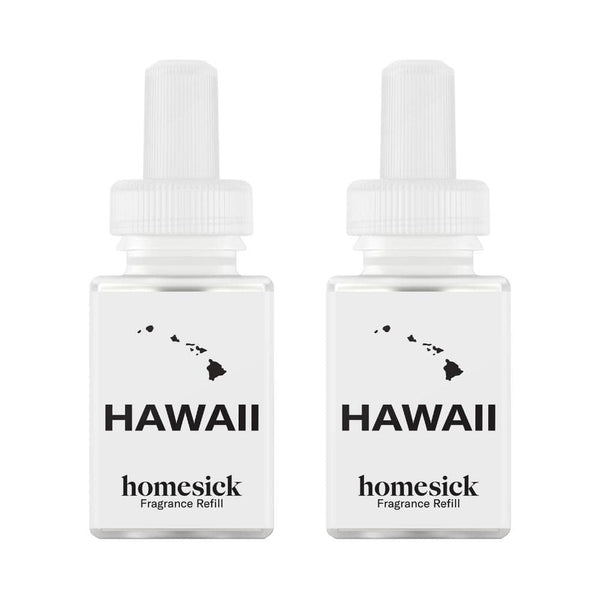 Hawaii by Homesick X  - Fragrance Refill for Smart Fragrance Diffusers - (2-Pack)