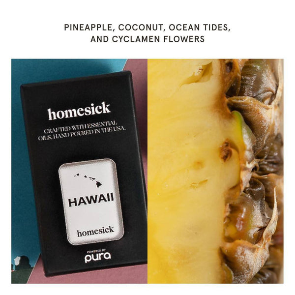 Hawaii by Homesick X  - Fragrance Refill for Smart Fragrance Diffusers - (2-Pack)