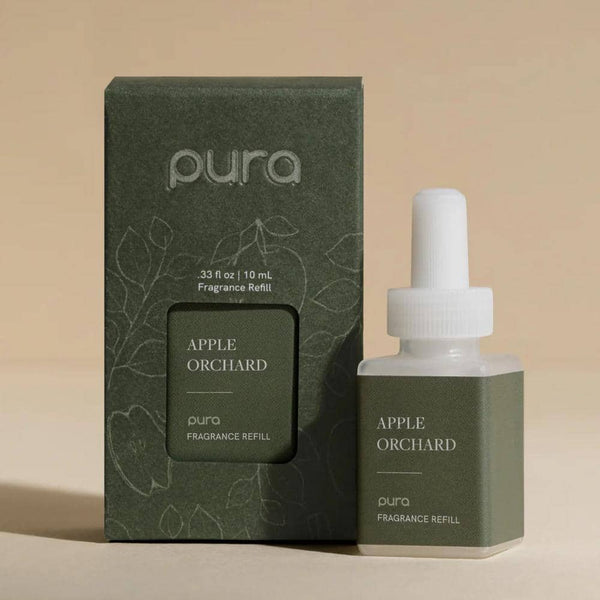 Apple Orchard - Home Fragrance Bottle for Pura Smart Diffusers - up to 120-Hours per Bottle (2-Pack) 