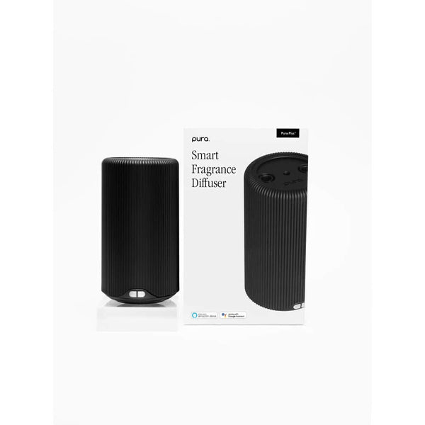 Pura Plus (Black) - Tabletop Smart Diffuser - Control from phone, Wi-Fi Connection, Set Intensity/Duration