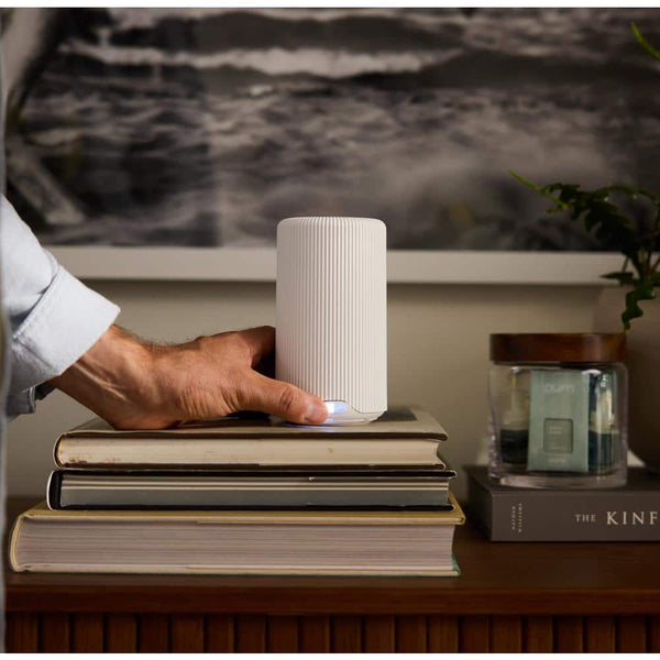 Pura Plus (White) - Tabletop Smart Diffuser, Control From Phone, WI-FI Connection, Set Duration/Intensity, Timers